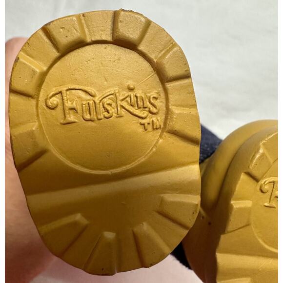 FURSKINS Plush Teddy Bears 7" 1986 Original Appalachian Set Of 3 Vintage - Picture 6 of 9